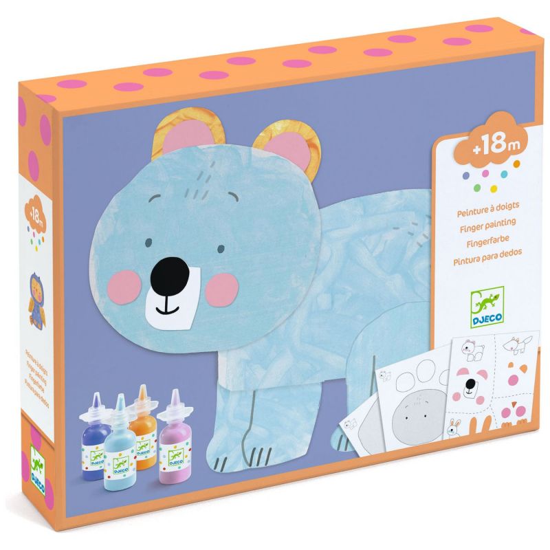 Image d'ambiance de présentation du produit Coffret peinture La patouille - Djeco